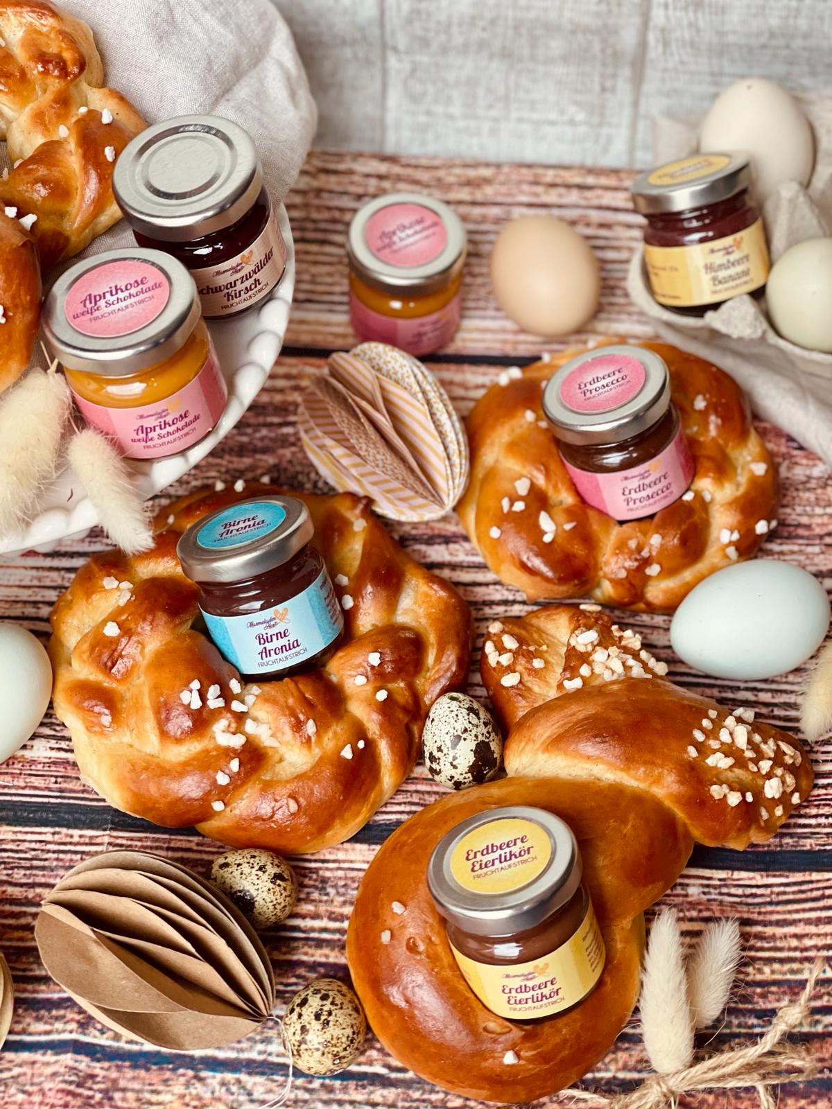 Marmeladenset "Osterbrunch" Osterset Fruchtaufstrich