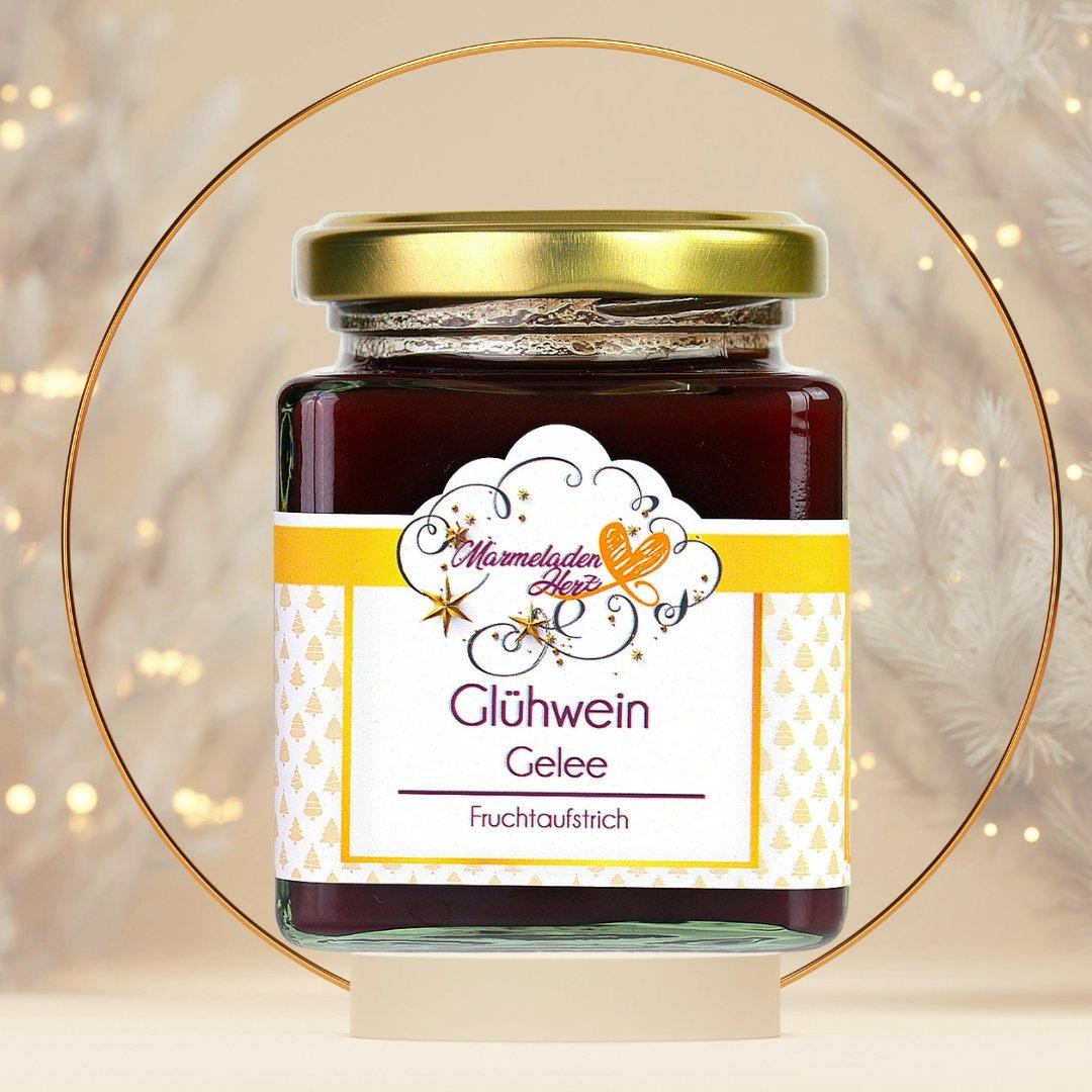 Glühwein Gelee - Marmeladenherz