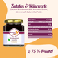 Brombeere Amaretto Fruchtaufstrich - Marmeladenherz