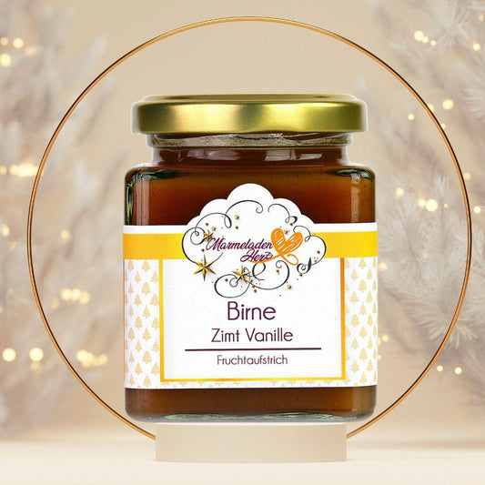 Birne Zimt Vanille - Marmeladenherz